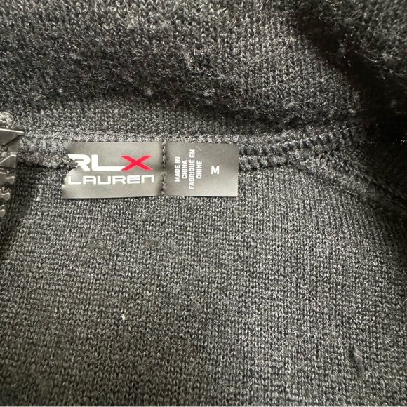 RLX Fleece Vest Black Women’s M Ralph Lauren Relective - Picture 3 of 5